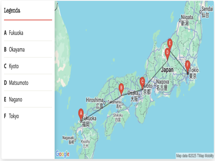 Singlereis Japan 22-daagse Rondreis